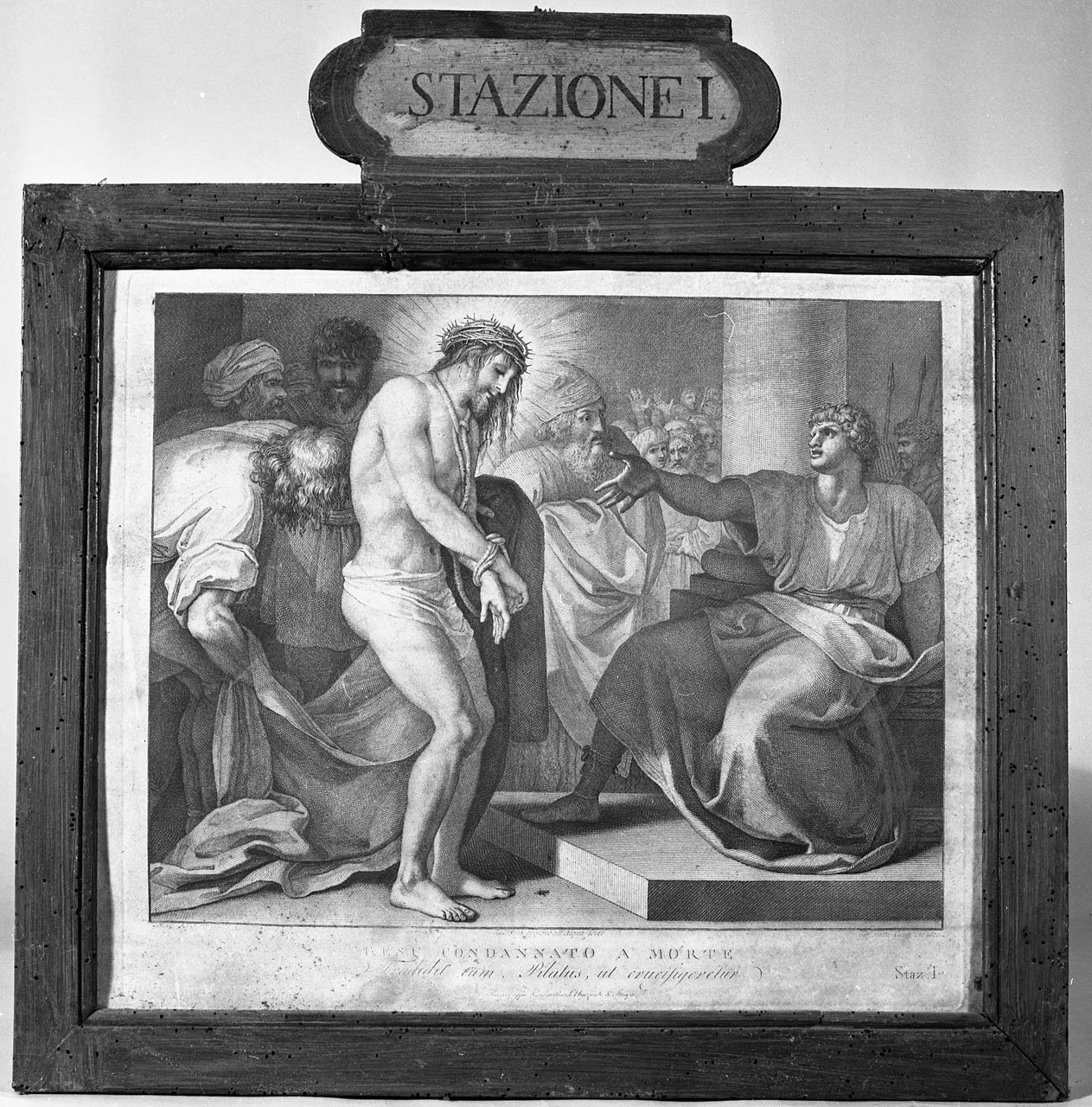 Via Crucis, serie di Cecchini Giovanni Battista
